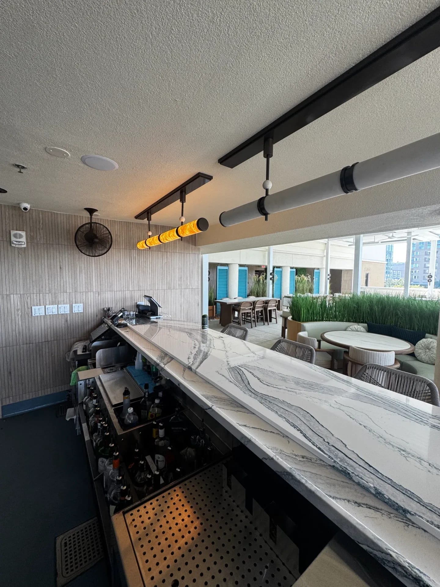 Restaurant & Bar Millwork at Salt & Sky Rooftop Bar, project photo 7